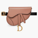 Dior Saddle Belt Bag Calfskin Blush