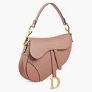 Dior Saddle Grained Calfskin Medium Blush