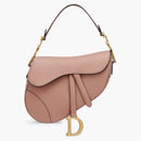 Dior Saddle Grained Calfskin Medium Blush