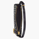 Dior Saddle Rodeo Pouch Blue Dior Oblique Jacquard