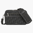 Dior Safari Messenger Bag Dior Oblique Jacquard Black