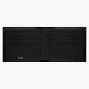 Dior plånbok beige och svart dior sned jacquard