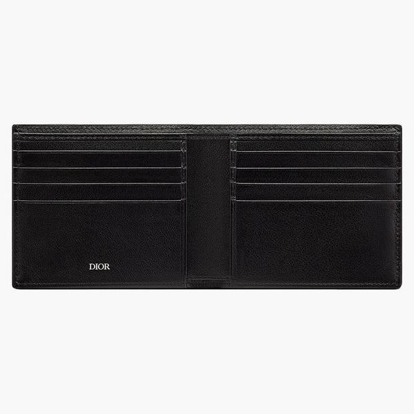 Dior Wallet Black Dior Oblique Jacquard