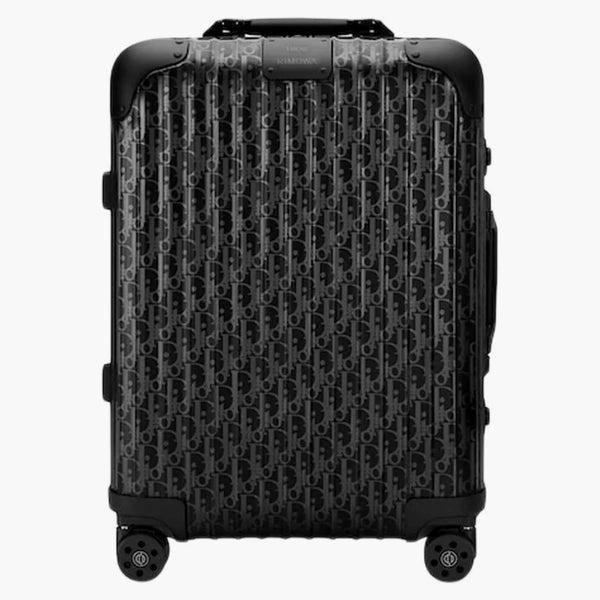 Dior And Rimowa Cabin Suitcase Black