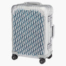 Dior and Rimowa Cabin Suitcase Gray/Blue