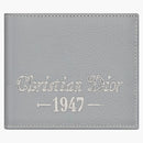 Dior By Birkenstock Christian Dior 1947 Signature (4 Card Slot/coin Pocket) Wallet Dior Gray