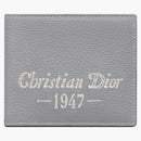 Dior By Birkenstock Christian Dior 1947 Signature (8 Card Slot) Wallet Dior Gray