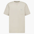 Dior By Birkenstock Relaxed Fit Cd 1947 T-shirt Beige