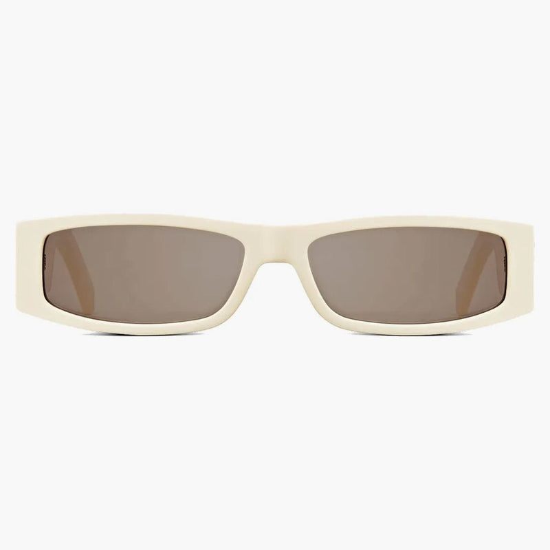 Dior X Cactus Jack Cd Diamond S1i Rectangular Sunglasses Ivory (trvss1ixr_50f0)