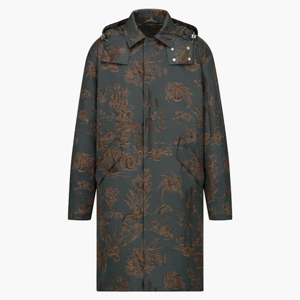 Dior X Cactus Jack Foldable Parka Gray