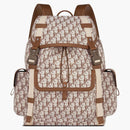 Dior X Cactus Jack Hit The Road Backpack Coffee Brown