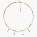 Dior X Cactus Jack Necklace Gold/white
