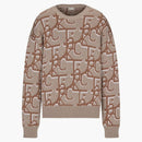 Dior X Cactus Jack Oversized Sweater Beige/Brown