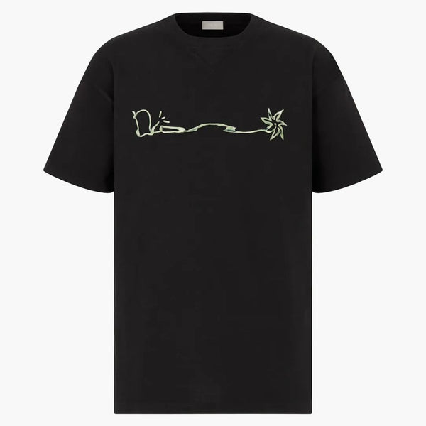 Dior x Cactus Jack Oversizezed T-Shirt Black