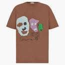 Dior X Cactus Jack Oversized T-shirt Coffee Brown