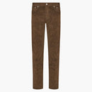 Dior X Cactus Jack Slim-fit Jeans Mocha Brown