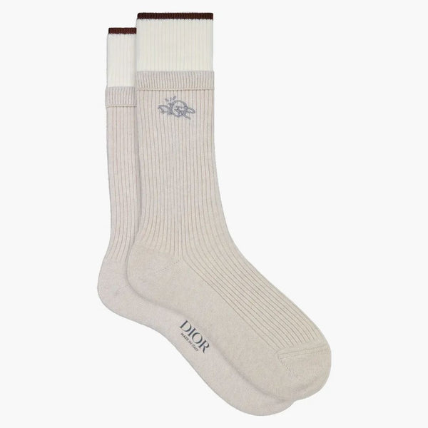 Dior X Cactus Jack Socks Beige