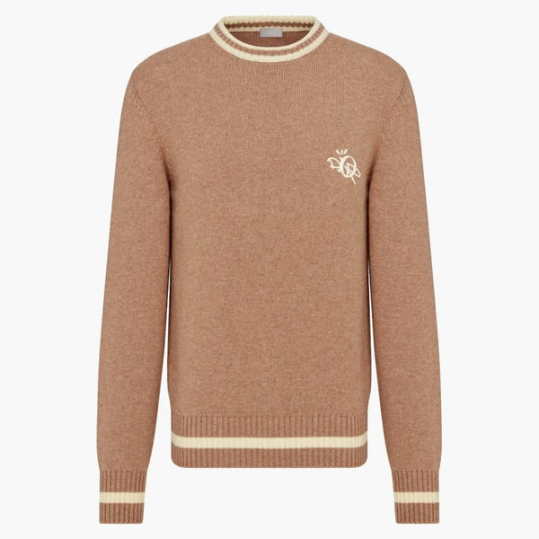 Dior X Cactus Jack Sweater Coffee Brown