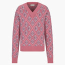 Dior X Cactus Jack Sweater With Cd Diamond Motif Pink