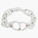 Dior X Daniel Arsham Matte-Finish Chain Armband White