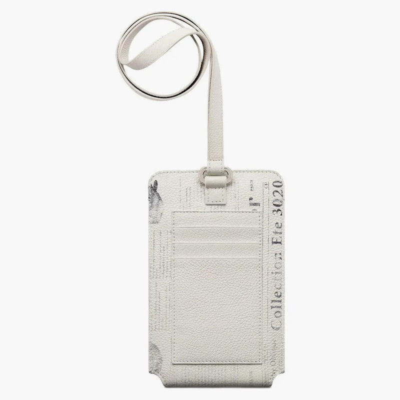Dior x Daniel Arsham Titolare del telefono Stampa Whiteckin White