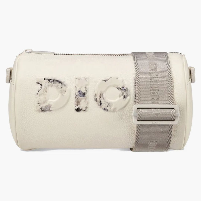 Dior X Daniel Arsham Roller Bag Balfskin White