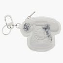 Dior X Daniel Arsham Telephone ZIP CARARM CALFSKIN White