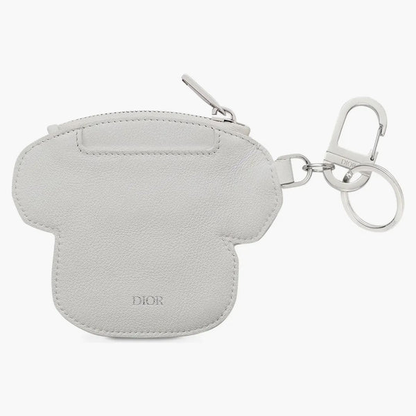 Dior X Daniel Arsham Telefon Zip Cararm Calfskin White