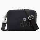 Dior X Erl Pouch with Strap Black