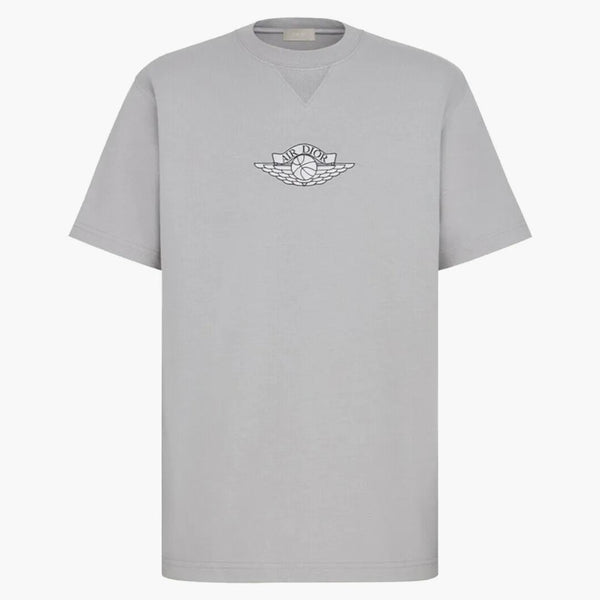 Tričko Dior X Jordan Wings Grey