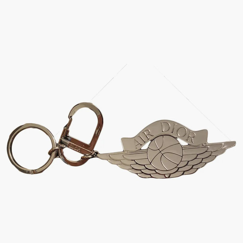 Dior x Jordan Wings Keychain Silver