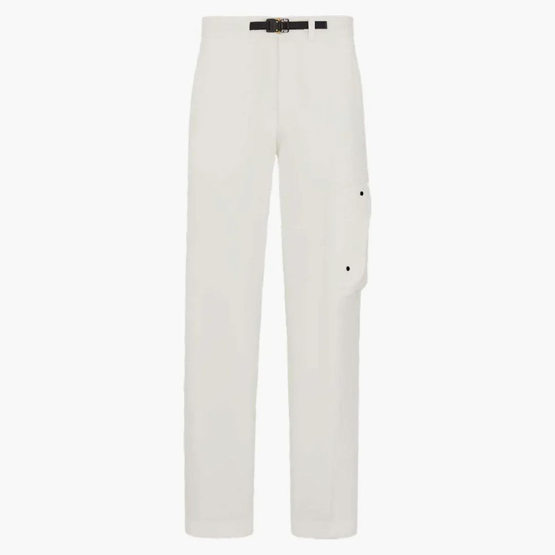 Dior X Kaws Cargo Pants Off-white Cotton Faille