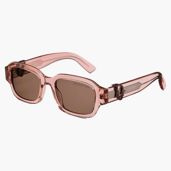 Dior X Kaws Dior sned S2I transparent rosa rektangulär