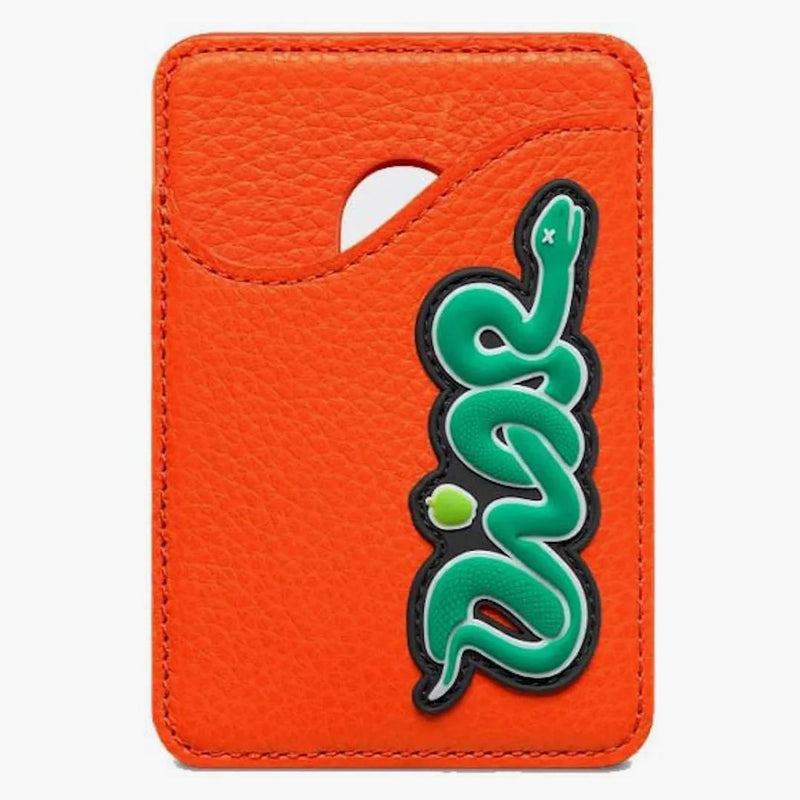 Dior x Kaws Magnetic Card Magnetic Card Vermilion červená zrzací tele