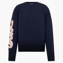Dior X Kaws Sweater Blue Wool Knit