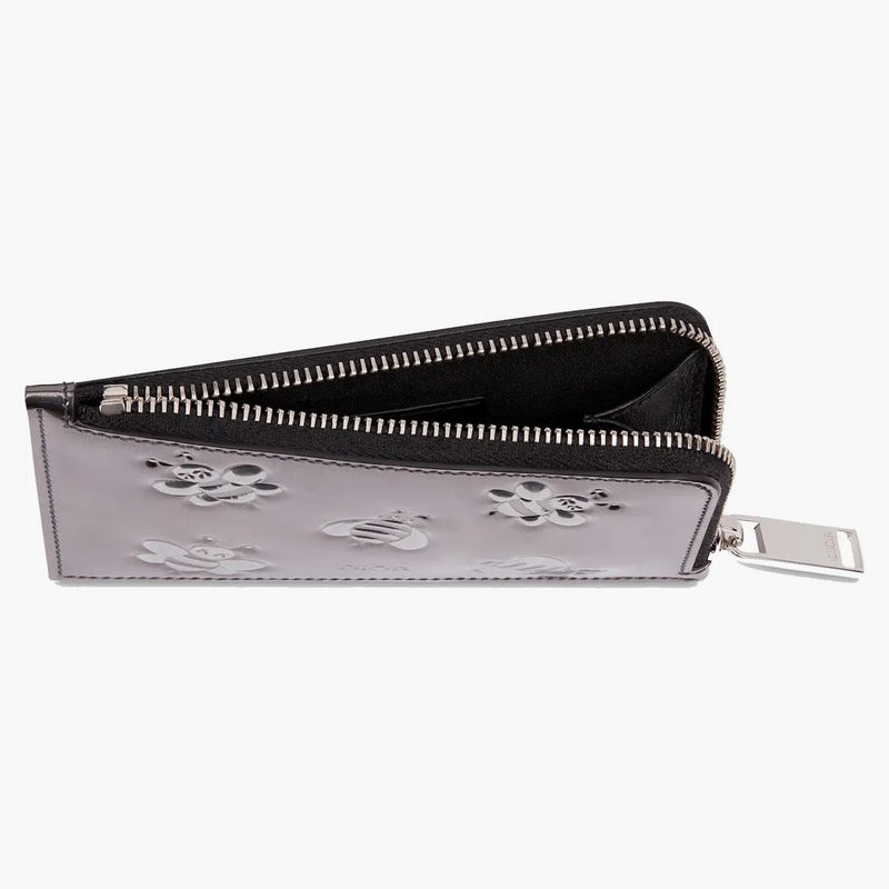 Dior x Kaws ZPIPP CARD a držák mincí Bee Print Silver