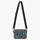 Dior X Kenny Scharf Pouch With Shoulder Strap Beige/black