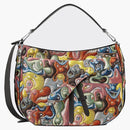 Dior X Kenny Scharf Saddle Soft Bag Multicolor