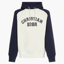 Dior X Kenny Scharf Varsity Hoodie Blue/White
