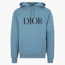 Dior X Peter Doig Logo Hoodie Light Blue