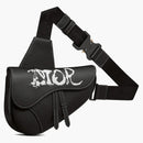 Dior X Peter Doig Saddle Bag Black