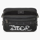 Dior X Peter Doig Safari Messenger Bag Black