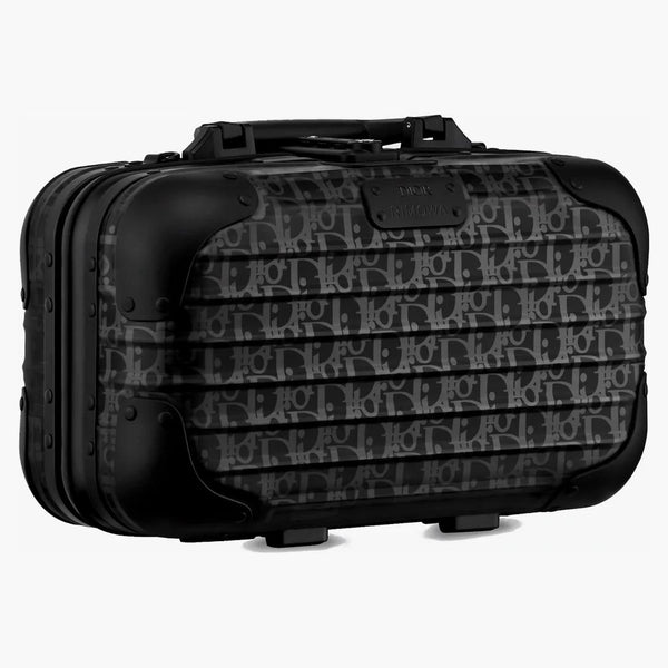 Dior X Rimowa Carry-on Case Aluminium Dior Oblique Black