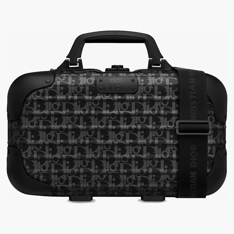 Dior X Rimowa Carry-on Case Aluminium Dior Oblique Black