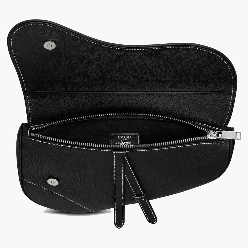 Dior a Shawn Saddle Bag Bee Black