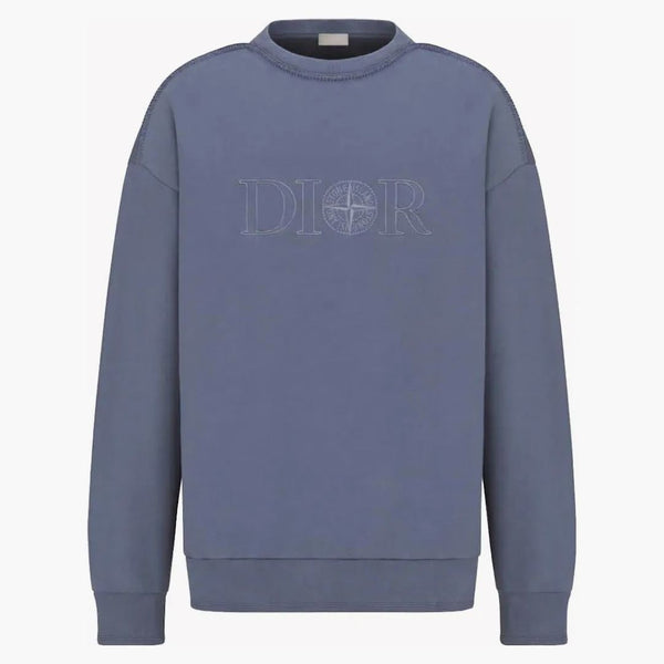 Dior X Stone Island Sweatshirt Gray
