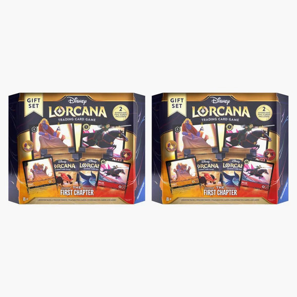 Disney Lorcana Tcg The First Chapter Gift Set 2x Lot