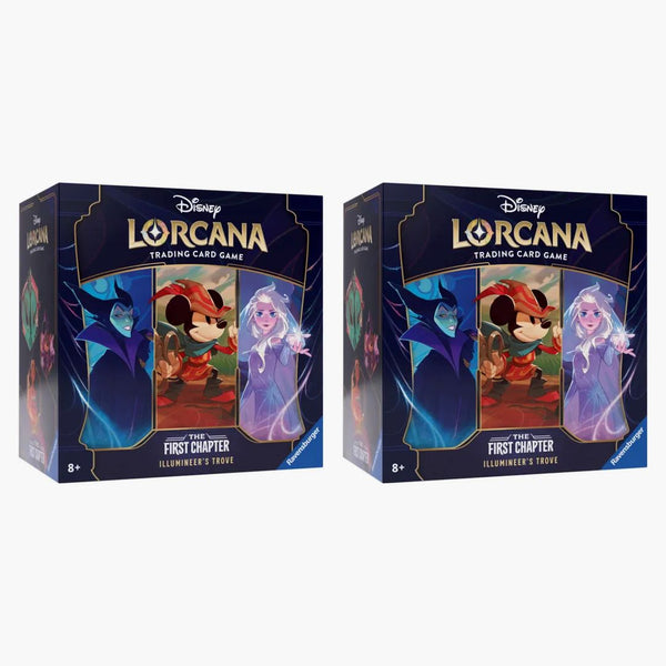 Disney Lorcana Tcg The First Chapter Illumineer's Trove Box 2x Lot