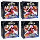 Disney Lorcana Tcg The First Chapter Rise Of The Floodborn Illumineer's Trove Box 4x Lot