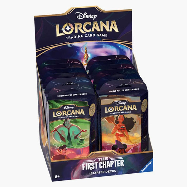 Disney Lorcana Tcg The First Chapter Starter Deck Display Box (12 Decks)